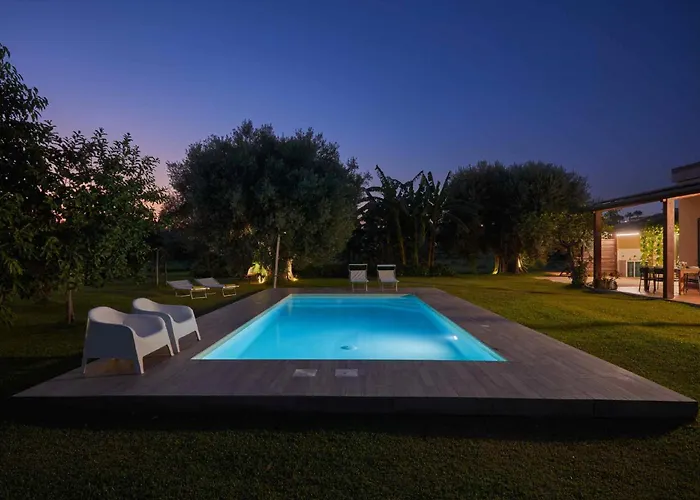Villa Giardino Tropicale Eco-friendly Private Pools Lido di Noto